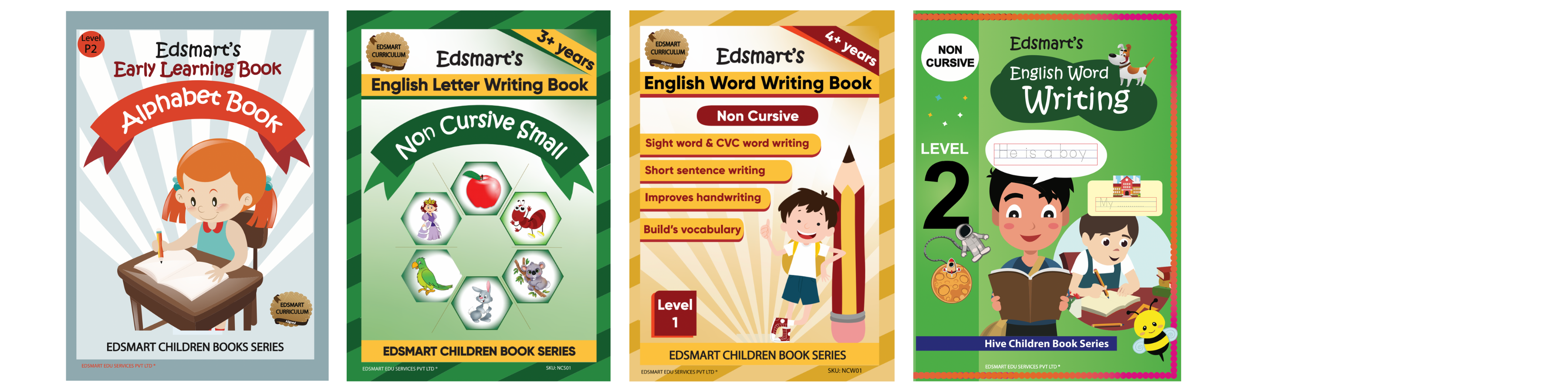 English word writing book